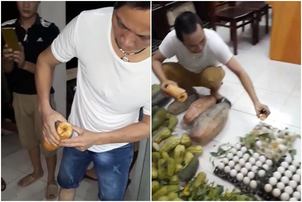 Vụ chặn bắt xe chở rau củ quả thối rữa v&agrave;o trường tiểu học: Trong bữa ăn c&oacute; gạo k&eacute;m chất lượng - Ảnh 3.
