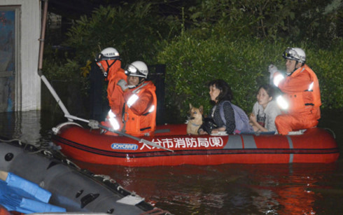 4 người chết và mất tích ở Nhật Bản do bão Talim - Ảnh 2.