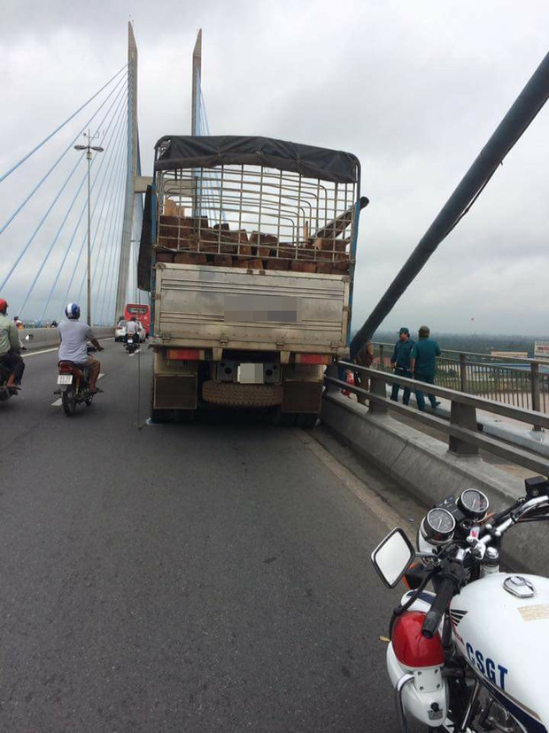 Xác định tài xế bỏ xe trên cầu Mỹ Thuận nhảy sông tự tử - Ảnh 1.