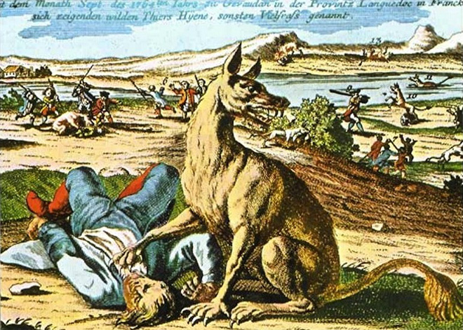 Truyền thuyết có thật về những con quái thú khát máu vùng Gévaudan - Ảnh 1.