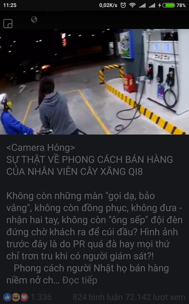 Đại diện cây xăng Nhật Q8 trả lời về clip phản ánh nhân viên không cúi chào khách: Có thể lúc đó nhân viên mệt và đông khách - Ảnh 1.