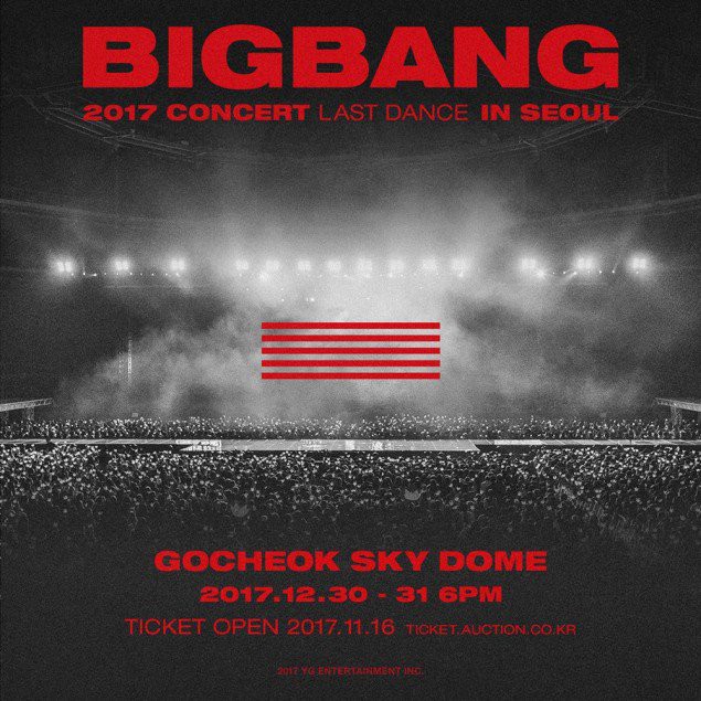 Big Bang th&ocirc;ng b&aacute;o về concert cuối c&ugrave;ng chỉ với 4 th&agrave;nh vi&ecirc;n trước khi nhập ngũ - Ảnh 1.