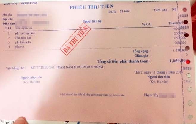 TP.HCM: Bệnh nhân tố phòng khám tư vẽ thêm bệnh để lấy hơn 64 triệu đồng? - Ảnh 2. TP.HCM: Bệnh nhân tố phòng khám tư vẽ thêm bệnh để lấy hơn 64 triệu đồng? - Ảnh 2.