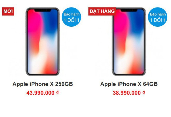 NÓNG: iPhone X 256GB tụt giá bất ngờ chỉ còn 31 triệu, chạm sát mức trần hàng quốc tế - Ảnh 2.