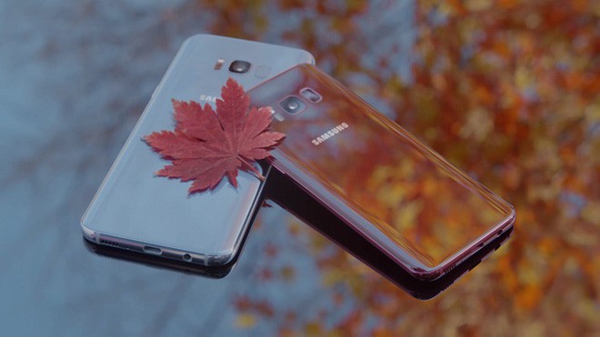 Bất ngờ xuất hiện Samsung Galaxy S8 phiên bản Sắc đỏ mùa Thu tuyệt đẹp - Ảnh 2.