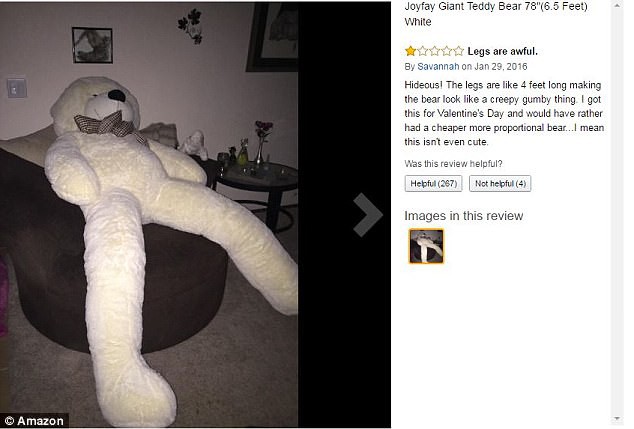 Bi hài chuyện mua hàng online: Đặt mua gấu bông khổng lồ cao 2m, nhận về gấu gầy đét, chân dài 98cm - Ảnh 2.