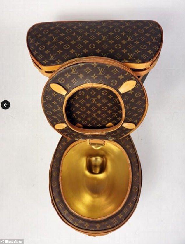 Túi rác, cưa máy, lựu đạn Louis Vuitton: Tất cả vẫn chưa xi nhê gì khi so với bồn cầu Louis Vuitton! - Ảnh 4.