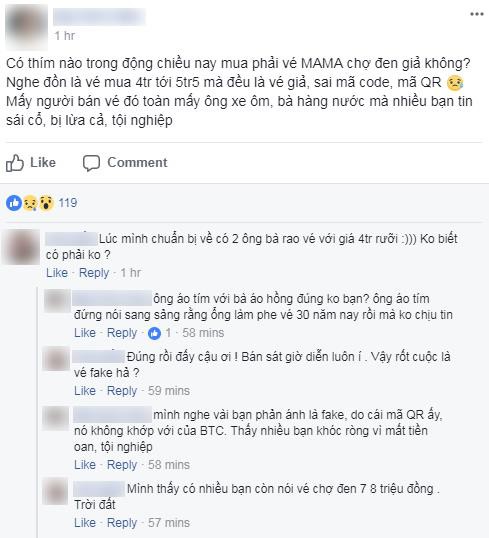 Cắn răng bỏ 5 triệu mua vé MAMA, fan Việt khóc ròng vì bị lừa - Ảnh 2.