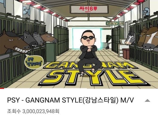 Gangnam Style chính thức vượt ngưỡng 3 tỉ lượt xem trên Youtube - Ảnh 1.