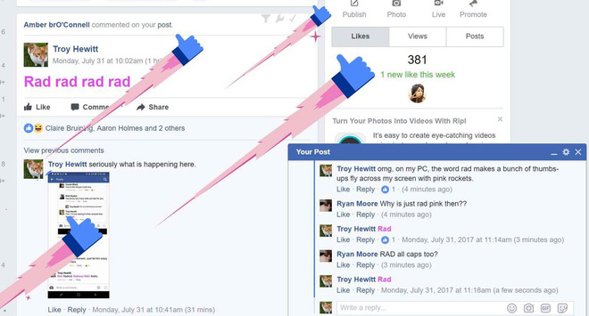 Xuất hiện nút Like nhảy mới vừa có trên Facebook, bạn đã thử chưa? - Ảnh 5.