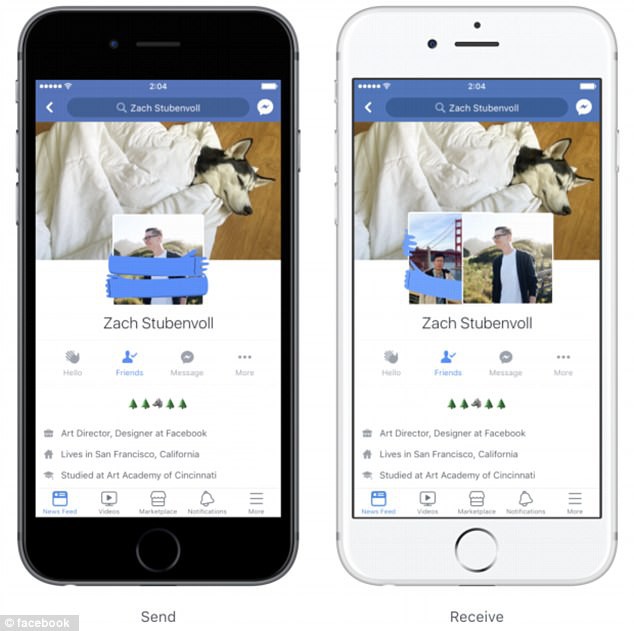 Facebook sắp có cách thả thính mới: Chọc, ôm ấp, nháy mắt nhau ngay trên avatar - Ảnh 1.