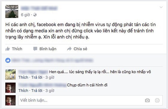 Cảnh báo: Virus mới đang lây lan rất nhanh qua Facebook Messenger, đừng tin ai kể cả bạn bè trong friend list - Ảnh 1. Cảnh báo: Virus mới đang lây lan rất nhanh qua Facebook Messenger, đừng tin ai kể cả bạn bè trong friend list - Ảnh 1.