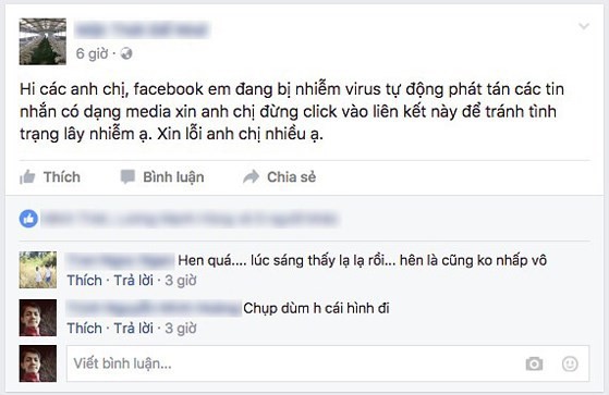 Cảnh báo: Virus mới đang lây lan rất nhanh qua Facebook Messenger, đừng tin ai kể cả bạn bè trong friend list - Ảnh 1.