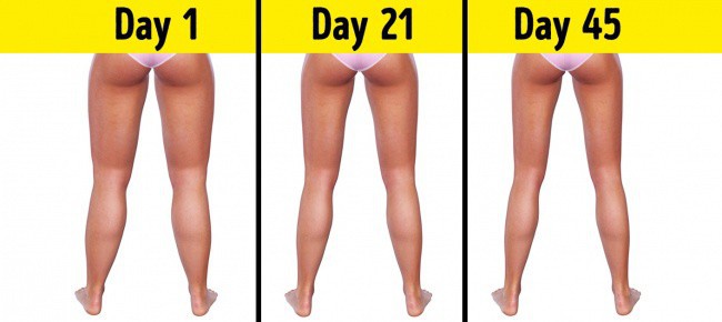 B&agrave;i tập 3 ph&uacute;t trước khi ngủ gi&uacute;p loại bỏ mỡ ở đầu gối v&agrave; h&ocirc;ng, cho bạn đ&ocirc;i ch&acirc;n thon thẳng tắp - Ảnh 2.