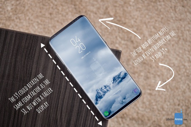 Tiếp tục lộ diện ảnh render của Samsung Galaxy S9+ - Ảnh 1.