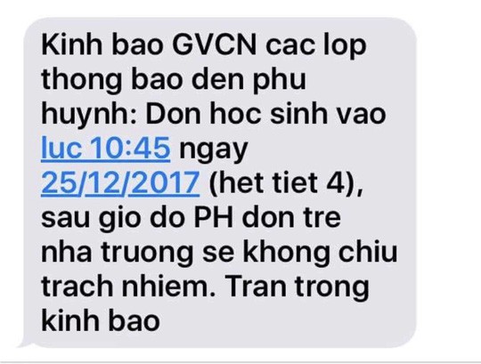 Công văn khẩn: Học sinh TP HCM nghỉ học ngay trong sáng nay - Ảnh 1.