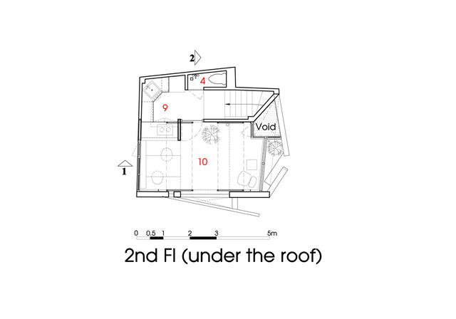 Ngôi nhà Gò Vấp làm báo Mỹ sững sờ: Chỉ rộng 27m2, bên ngoài thô ráp góc cạnh như gấp giấy, bên trong là không gian phi thường khôn tả - Ảnh 11.