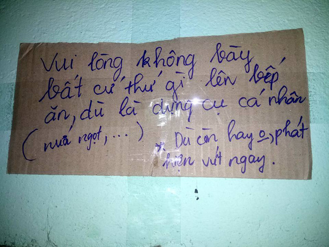 Bảng nội quy khắt khe đến mức khó tin của 3 nam sinh cùng phòng trọ - Ảnh 15.
