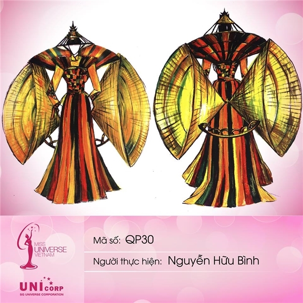 Chiêm ngưỡng 5 bộ quốc phục thi Hoa Hậu Hoàn Vũ 2016 của đại diện Việt Nam - Ảnh 8.