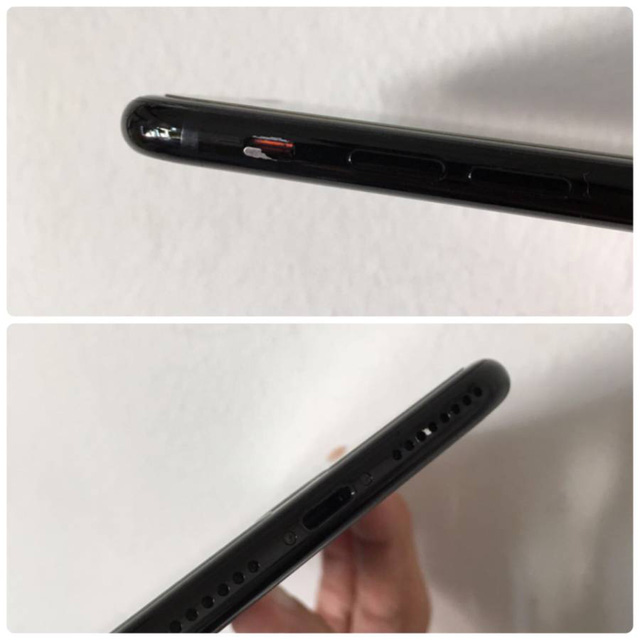 Không chỉ iPhone 7 đen bóng, bản đen nhám cũng dễ bị xước và bong tróc sơn - Ảnh 3.