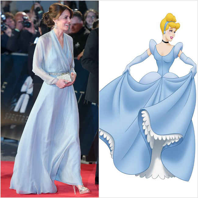 13 bộ cánh kinh điển của Kate Middleton khiến người ta nghĩ ngay tới công chúa Disney - Ảnh 3.