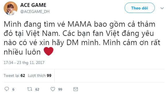 Fan Hàn đáng yêu hết nấc: Dùng tiếng Việt săn vé MAMA tại Việt Nam - Ảnh 3.