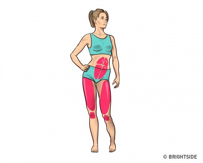 B&agrave;i tập 3 ph&uacute;t trước khi ngủ gi&uacute;p loại bỏ mỡ ở đầu gối v&agrave; h&ocirc;ng, cho bạn đ&ocirc;i ch&acirc;n thon thẳng tắp - Ảnh 3.