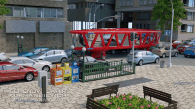 Concept xe bus của tương lai tránh tắc đường, đi bằng hai bánh trên đầu các phương tiện khác - Ảnh 4.