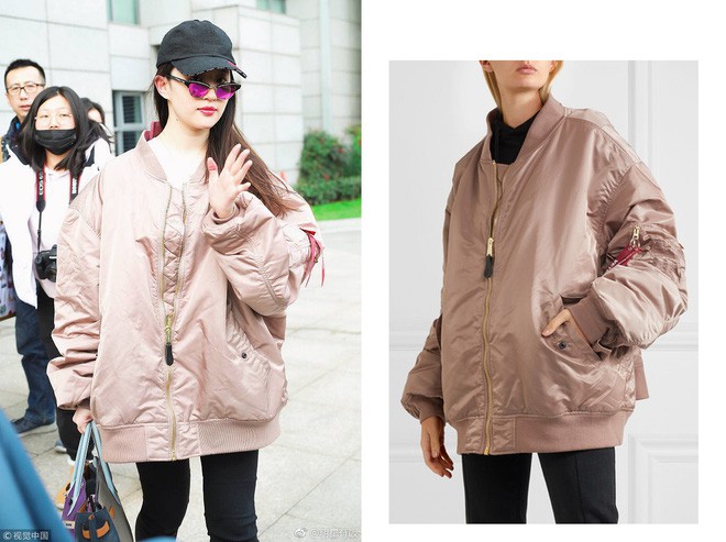 Lưu Diệc Phi mạnh tay chi hơn 600 triệu đồng cho trang phục ra sân bay - Ảnh 4.