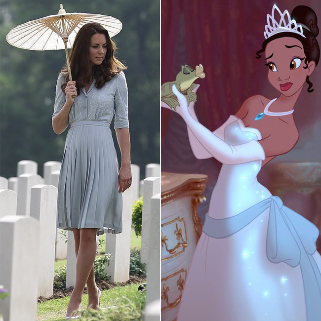 13 bộ c&aacute;nh kinh điển của Kate Middleton khiến người ta nghĩ ngay tới c&ocirc;ng ch&uacute;a Disney - Ảnh 5.