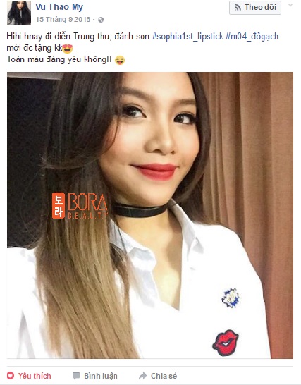 Mỹ nữ Showbiz Việt ph&aacute;t sốt với d&ograve;ng son m&ocirc;i mới - Ảnh 5.