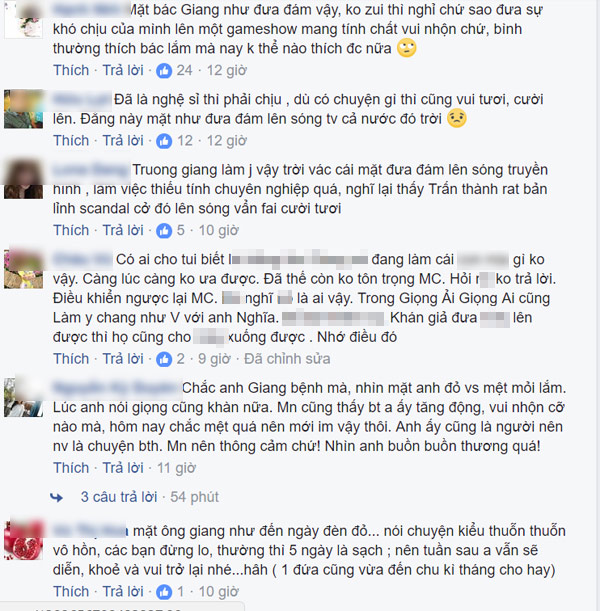 Để mặt đưa đám lên truyền hình, Trường Giang bị khán giả đề nghị nghỉ show Mặt nạ ngôi sao - Ảnh 6.