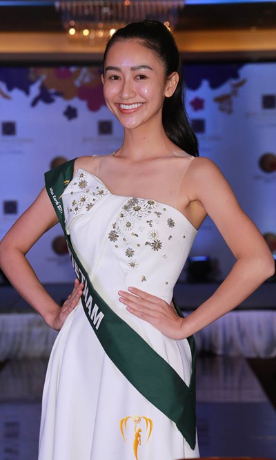 Hà Thu đọ mặt mộc căng bóng cùng các thí sinh Miss Earth, ai xinh đẹp hơn? - Ảnh 2.