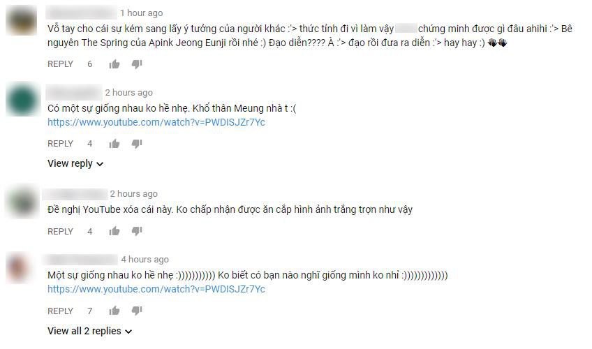 Vừa phát hành, MV mới của Quán quân Sao Mai 2017 đã bị YouTube gỡ vì đạo trắng trợn MV của A Pink? - Ảnh 7.