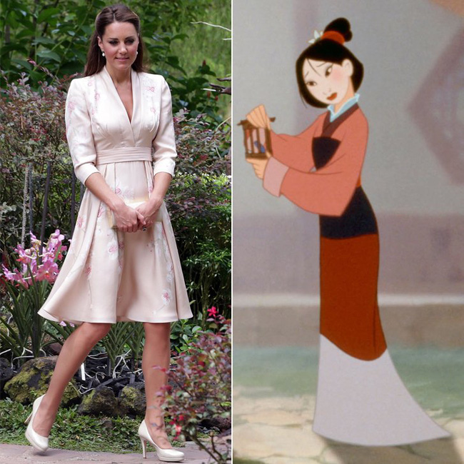 13 bộ c&aacute;nh kinh điển của Kate Middleton khiến người ta nghĩ ngay tới c&ocirc;ng ch&uacute;a Disney - Ảnh 7.