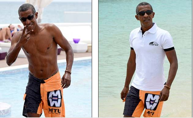 &Ocirc;ng bố 5 con giống hệt Obama - Ảnh 7.