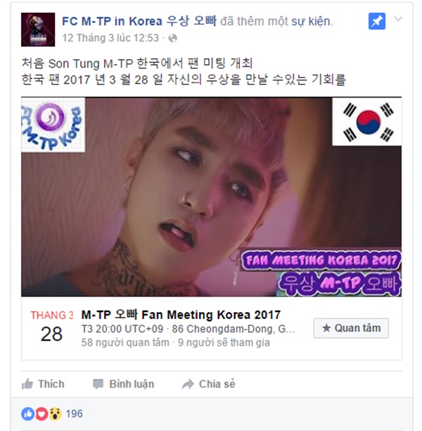Tin được kh&ocirc;ng, Sơn T&ugrave;ng đ&atilde; c&oacute; fanpage ở Brazil, Nhật Bản v&agrave; H&agrave;n Quốc! - Ảnh 9.
