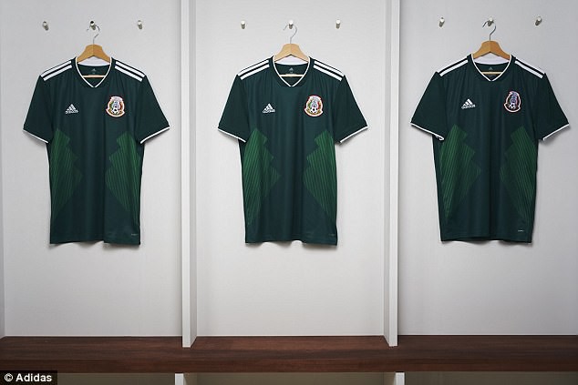 Cận cảnh &aacute;o đấu của Đức, Argentina, T&acirc;y Ban Nha ở World Cup 2018 - Ảnh 17.