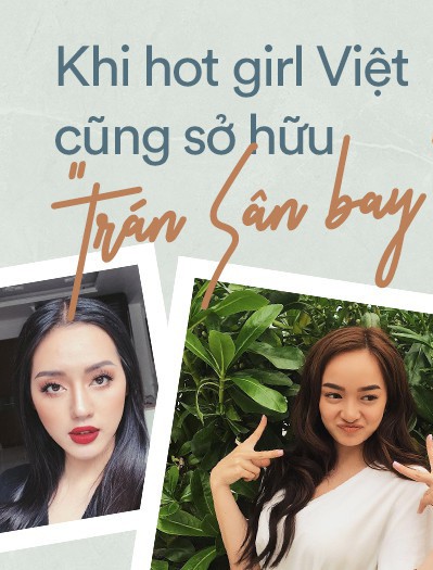 5 hot girl sở hữu "trán sân bay" nhưng vẫn xinh đẹp xuất sắc