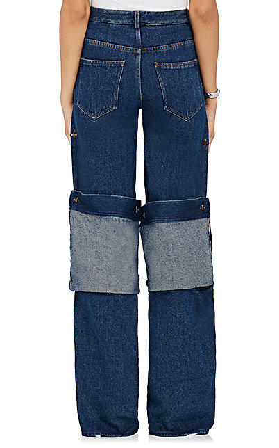 Chẳng hiểu sao nhưng những kiểu quần jeans dị dị c&agrave;ng ng&agrave;y lại c&agrave;ng l&ecirc;n ng&ocirc;i - Ảnh 10.