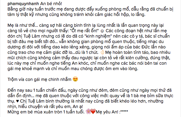 Đạo diễn Quang Huy lần đầu khoe ảnh công chúa nhỏ 1 tuần tuổi, kể chuyện vui về bé Bella khi có em - Ảnh 3.