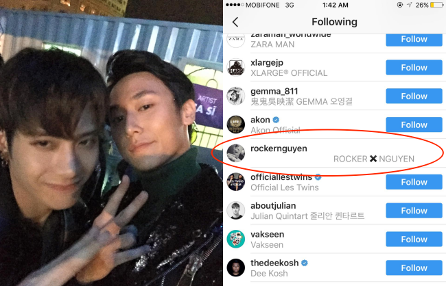 Jackson (GOT7) bất ngờ cảm ơn fan bằng tiếng Việt, theo dõi Rocker Nguyễn trên Instagram - Ảnh 2.