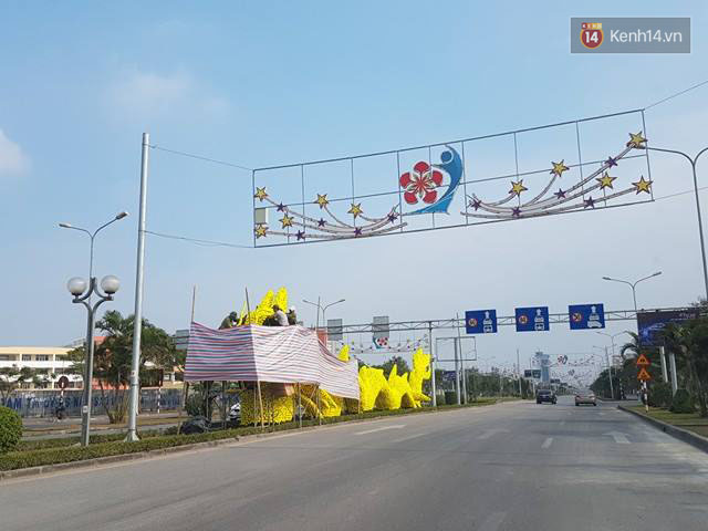 Hải Phòng chỉ đạo tháo gỡ hoa vàng trên hình con rồng gây tranh cãi ở đường Lê Hồng Phong - Ảnh 1.