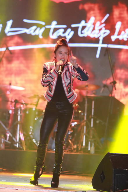 Diva Hồng Nhung - Bức Tường mang chất Rock máu lửa đến với sân khấu WeChoice Awards 2016 - Ảnh 2.