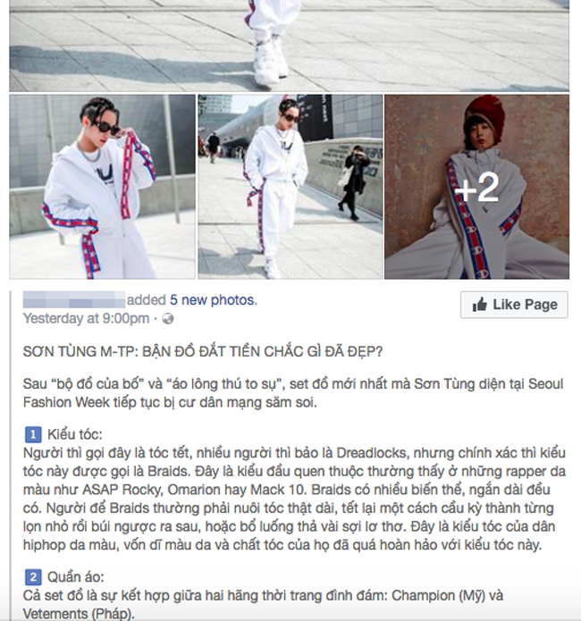 Muốn mỉa mai Sơn Tùng thì hãy chê cho đúng, đừng quy chụp vào màu da để nâng cao quan điểm! - Ảnh 3. Muốn mỉa mai Sơn Tùng thì hãy chê cho đúng, đừng quy chụp vào màu da để nâng cao quan điểm! - Ảnh 3.