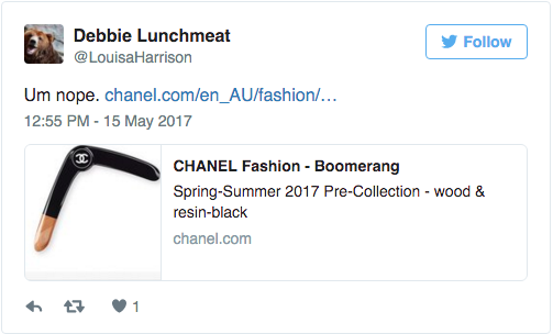 Chanel làm ra chiếc boomerang giá 32 triệu đồng và nó đang khiến netizen bối rối vô cùng - Ảnh 5.