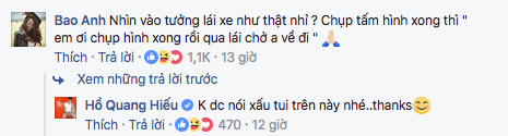 Đăng ảnh với Bảo Anh, Hồ Quang Hiếu bất ngờ bị bạn gái bóc mẽ sống ảo - Ảnh 2.