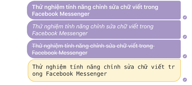 Đây là cách viết chữ in đậm, in nghiêng độc đáo trên Facebook Messenger - Ảnh 1.
