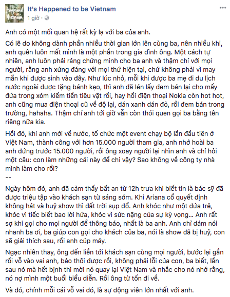 Dân mạng xôn xao trước câu chuyện đầy cảm động của Phillip Nguyễn và ba - Ảnh 2.