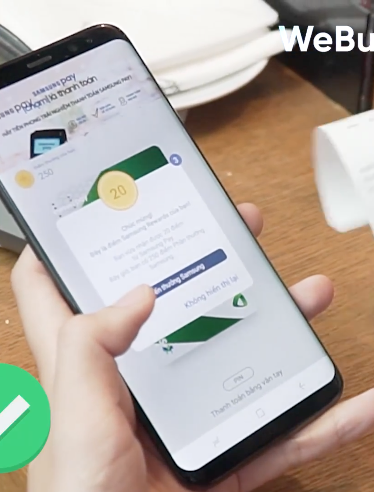 Video hơn 1 phút hướng dẫn bạn cách sử dụng Samsung Pay, thanh toán chỉ cần điện thoại là đủ